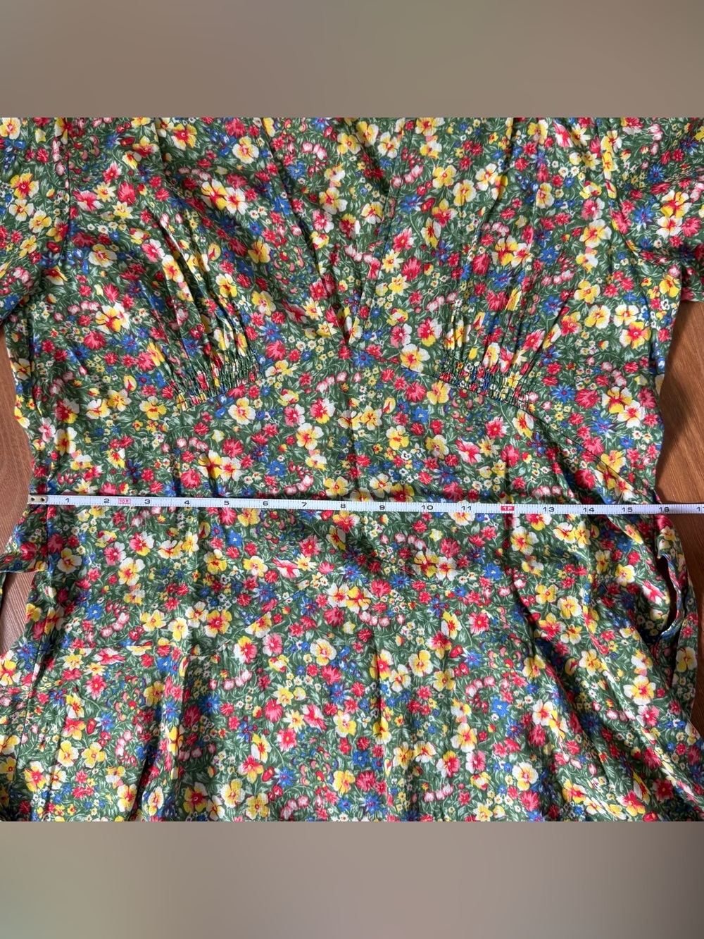 Doen Emilia Dress in Green Valley Floral - Picture 9 of 9